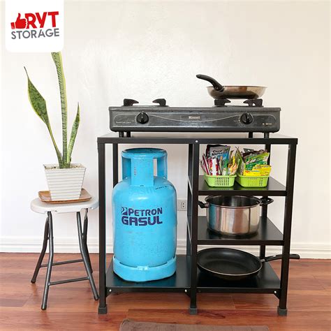 gas stove 2 burner stand